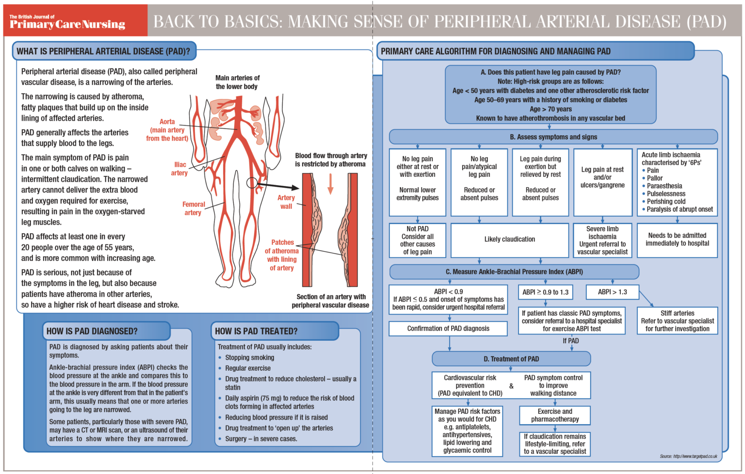 Back To Basics: Making Sense Of Peripheral Arterial Disease (pad 